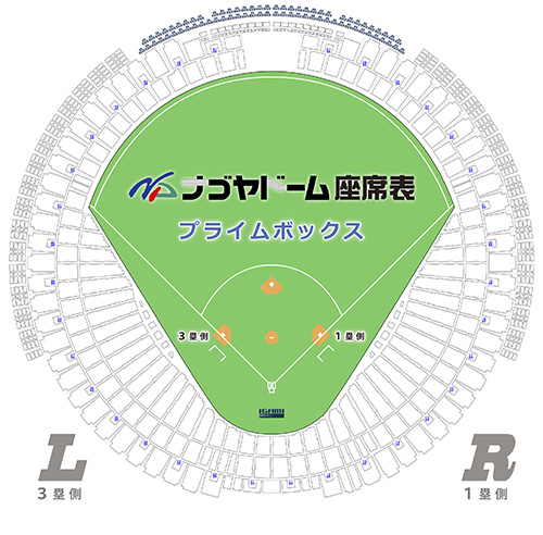 プライムツイン内野（一塁側）